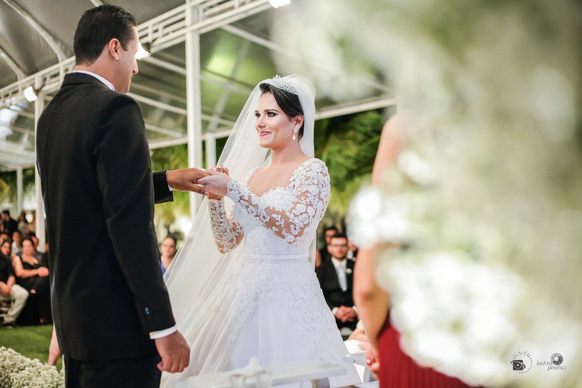 Cerimonia de casamento - fotografia de casamento - fotografo de casamento - vestido da noiva