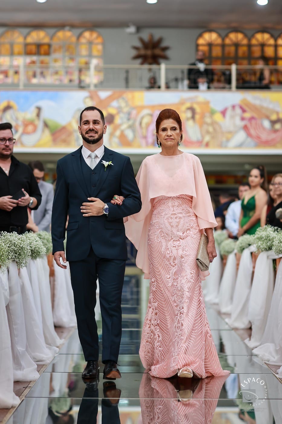 Entrada noivo Paróquia Santo Expedito