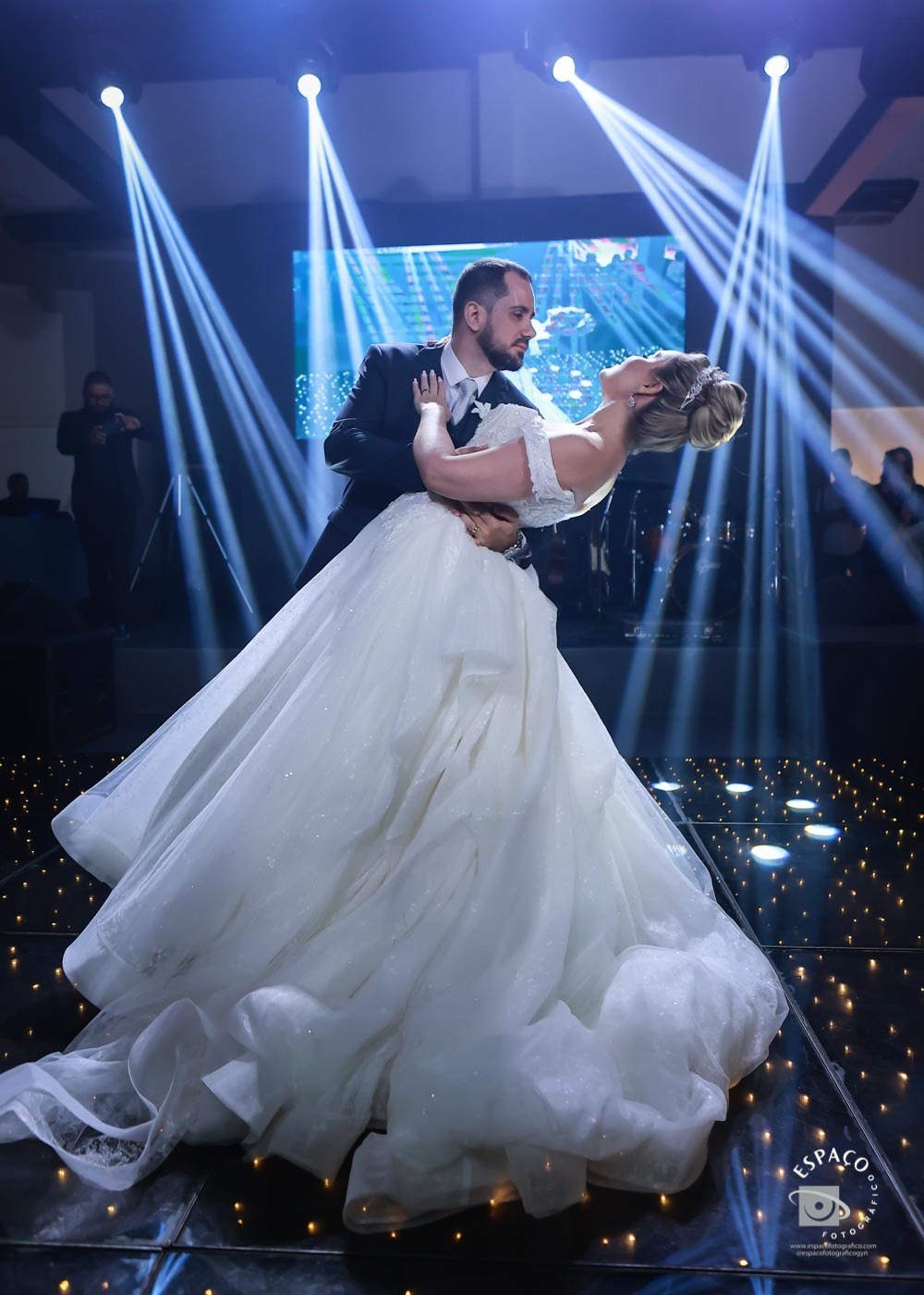 Dança do casal no JL Eventos