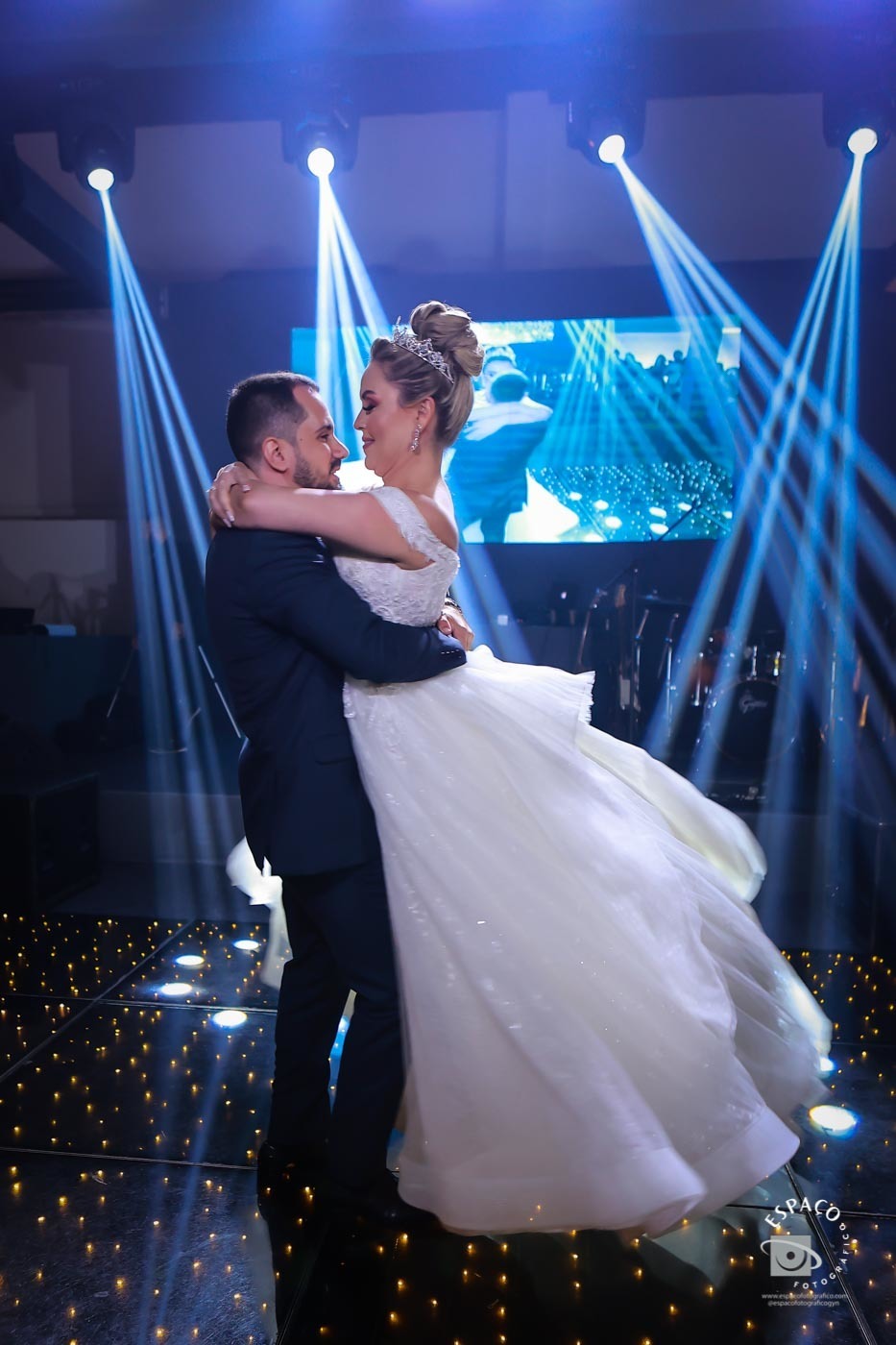 Dança do casal no JL Eventos