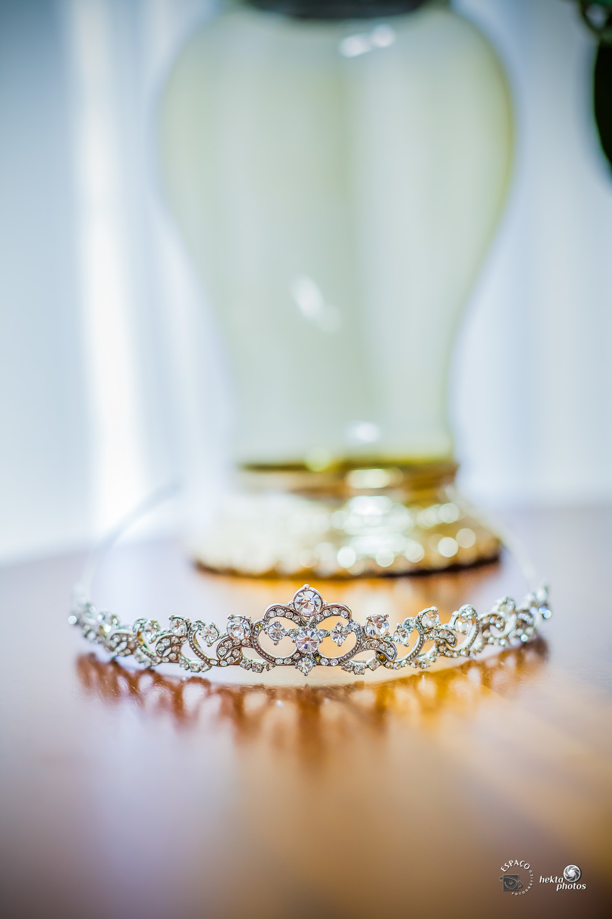 Coroa belissima da noiva