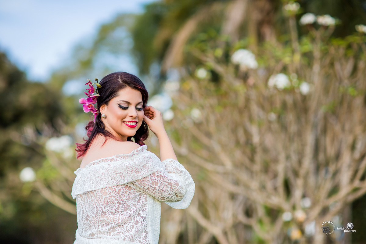 ensaio pre wedding noiva com vestido branco