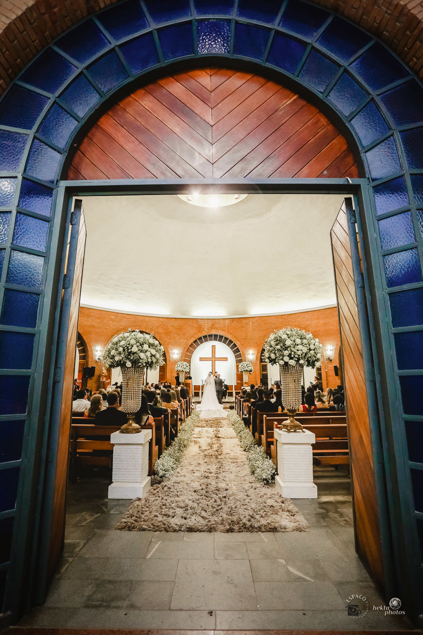 FOTOGRAFO DE CASAMENTO DECORACAO DA IGREJA SAO LEOPOLDO GOIANIA GOIAS