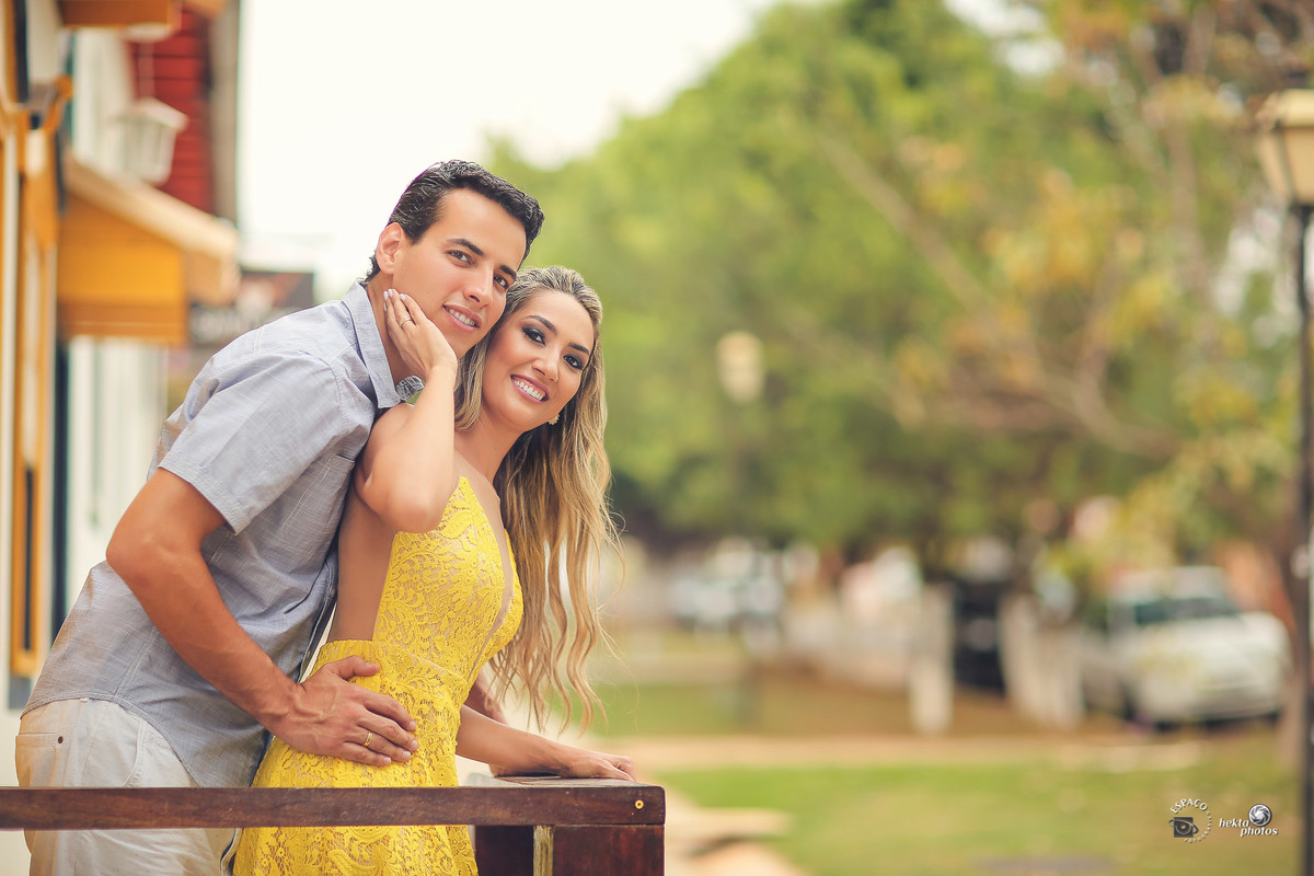 Pirenópolis e seu charme para as sessões fotográfica pre-wedding, save the date, trash the dress e e-session. Por Espaço Fotográfico