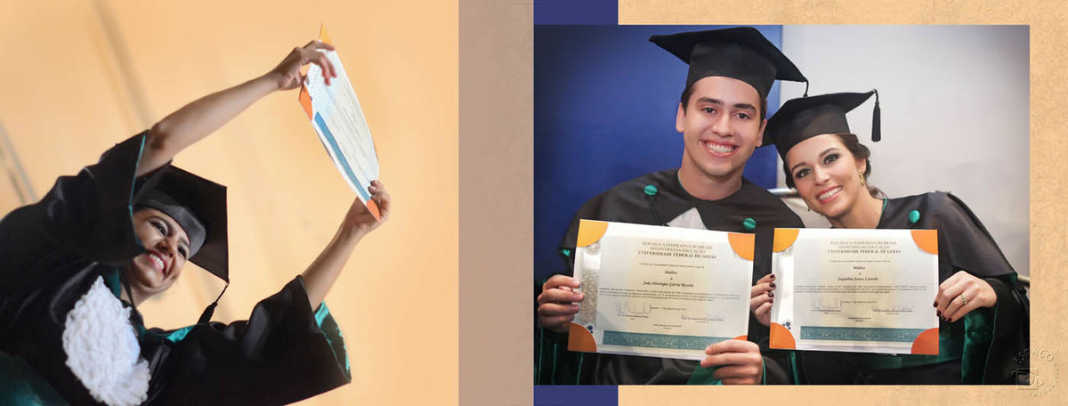 Colação de Grau do curso de Medicina UFG 2013 pela Espaço Fotográfico - Goiânia