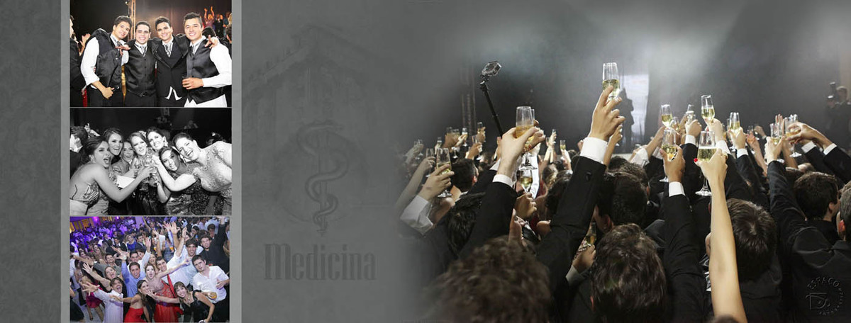 Baile de gala do curso de Medicina UFG 2013 pela Espaço Fotográfico - Goiânia - CEL da OAB