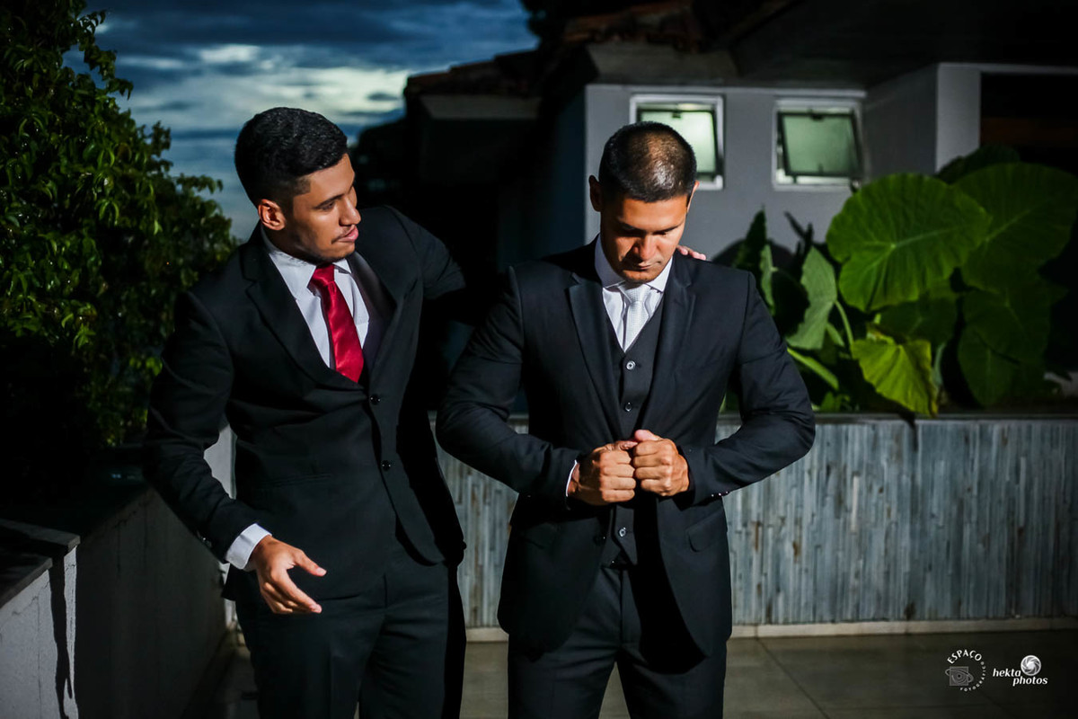 Making of do noivo na Barbearia Black Horse  - Fotografia de casamento - Espaço Fotográfico