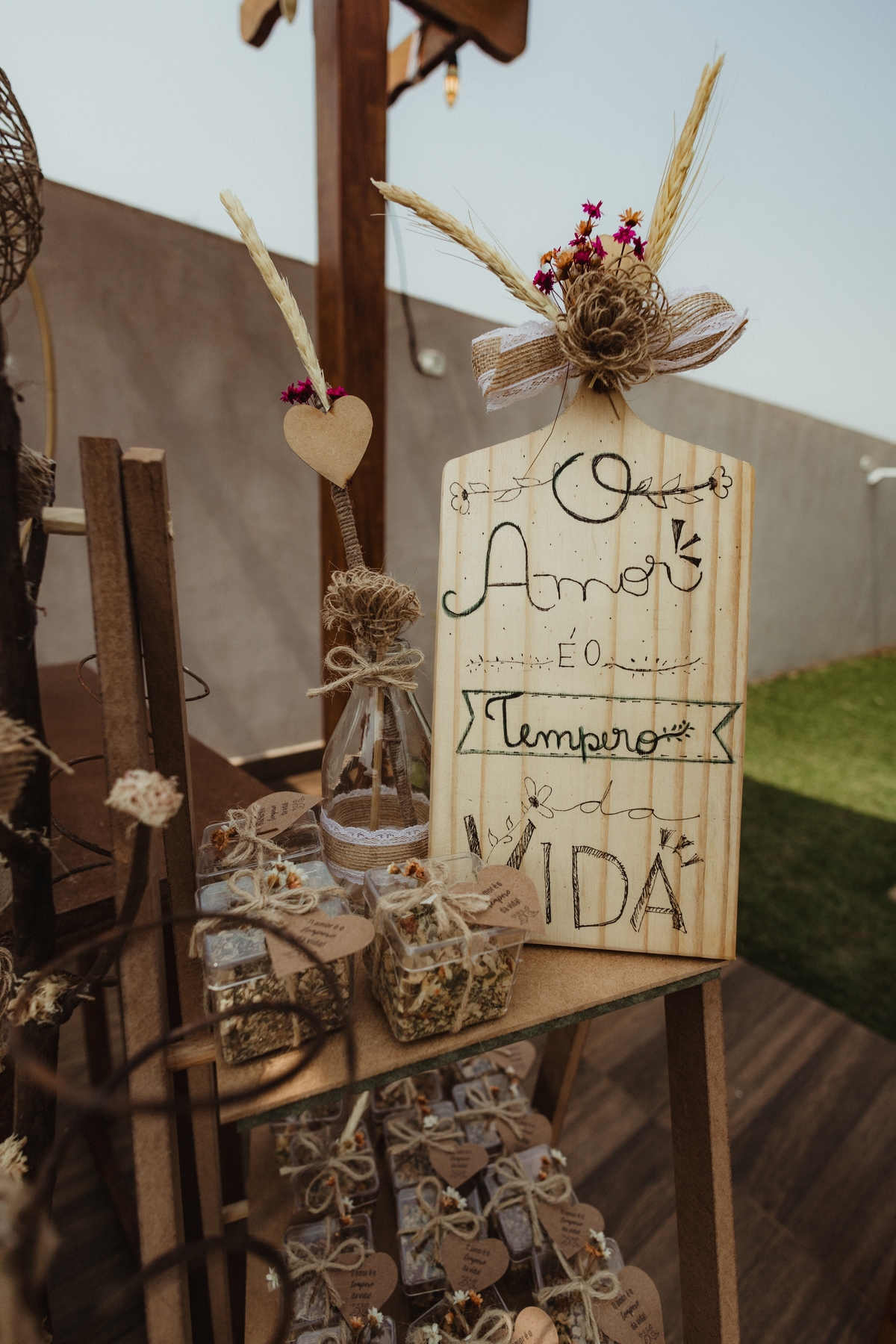 decoração Chá de panela 