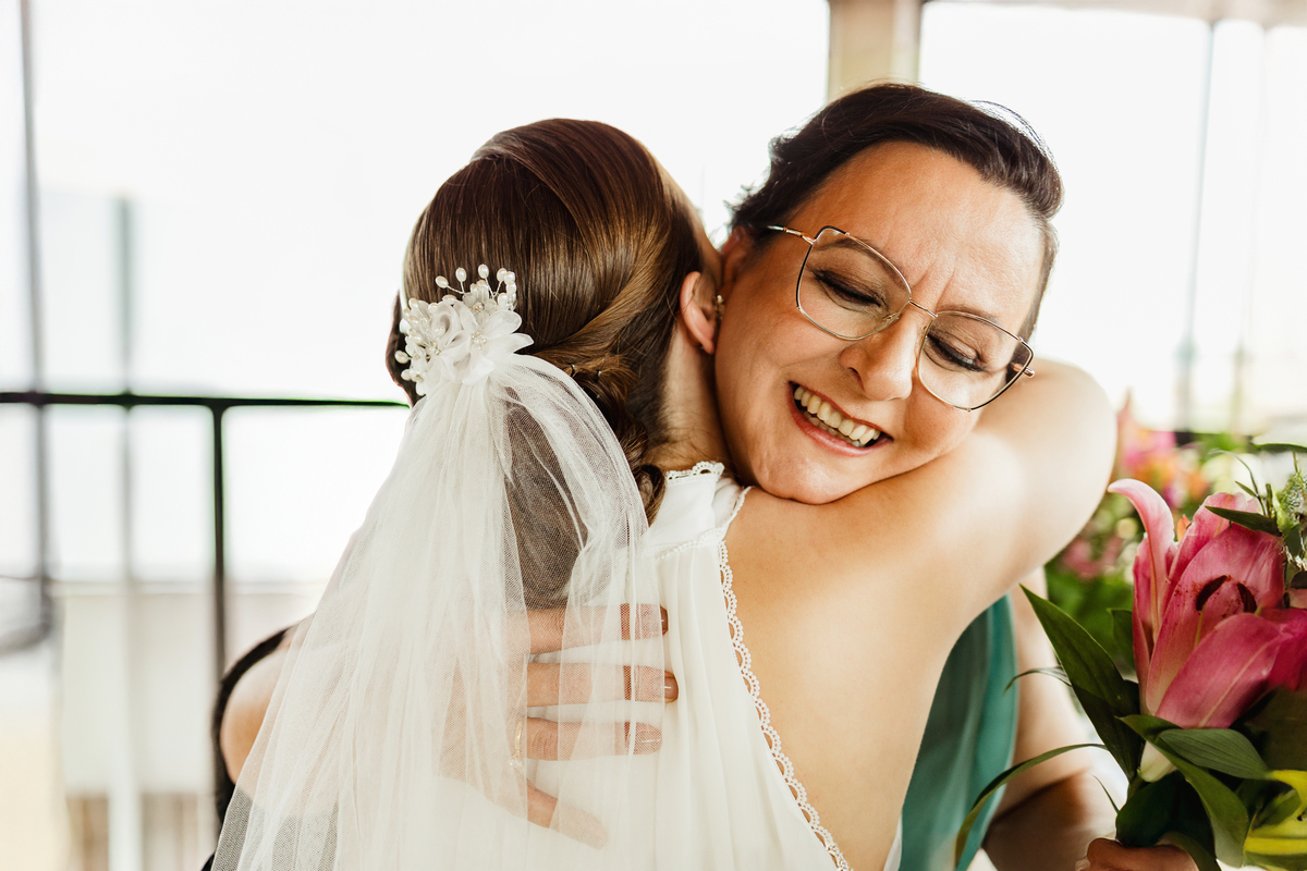 mãe e filha casamento