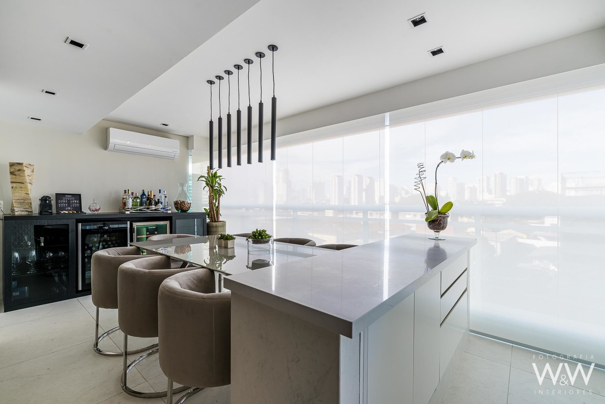 sala de jantar apartamento barra funda rf interiores varanda integrada wewfotografia interiores
