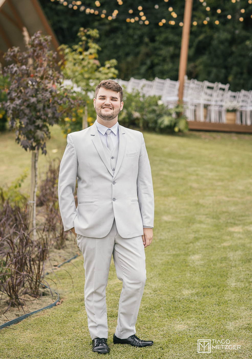 casamento ao ar livre no Garden Eventos Agrolândia - SC