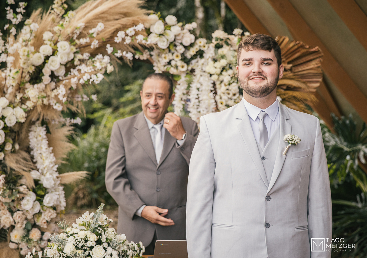 casamento ao ar livre no Garden Eventos Agrolândia - SC