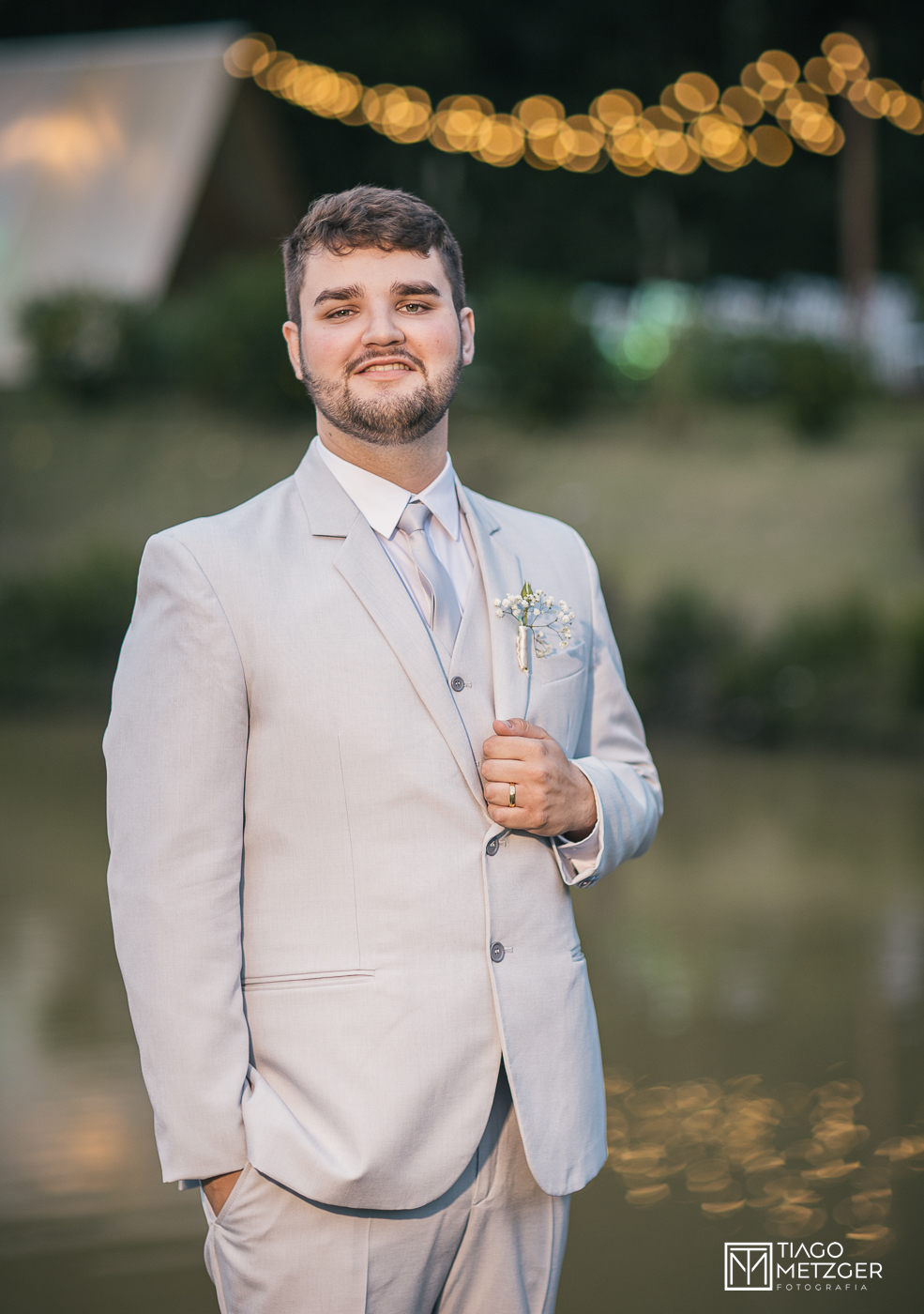 casamento ao ar livre no Garden Eventos Agrolândia - SC