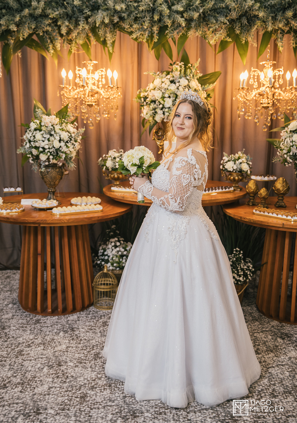 casamento ao ar livre no Garden Eventos Agrolândia - SC