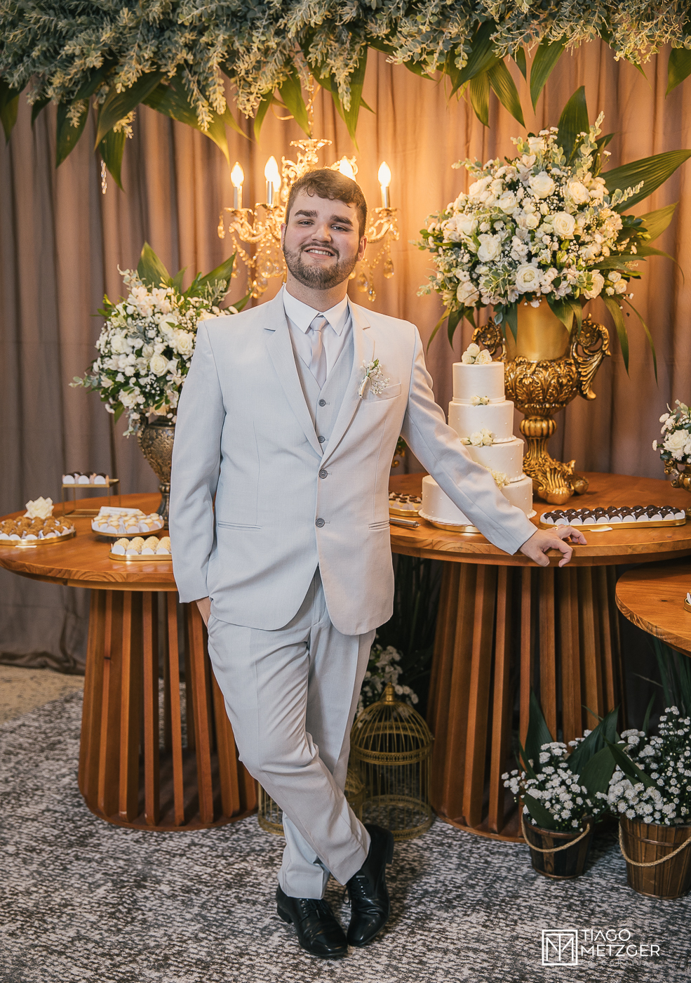 casamento ao ar livre no Garden Eventos Agrolândia - SC