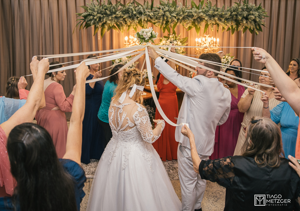 casamento ao ar livre no Garden Eventos Agrolândia - SC