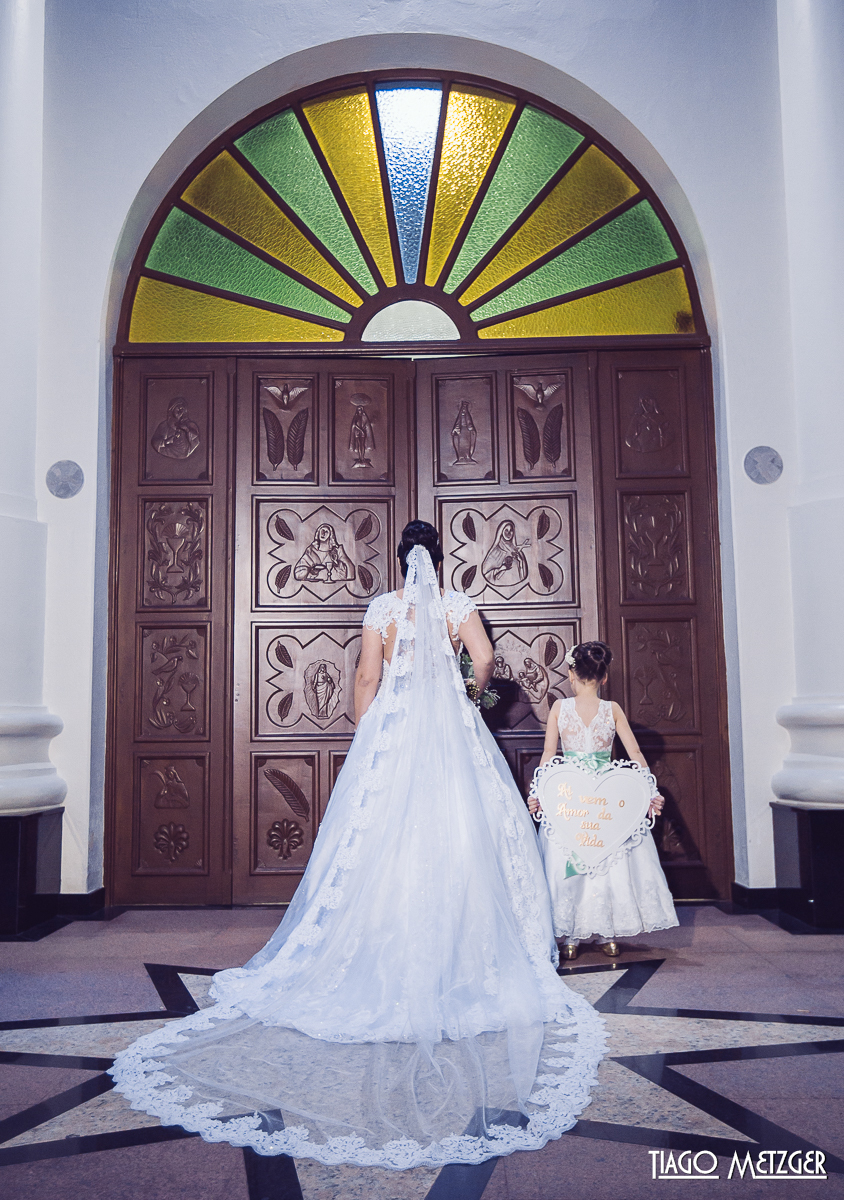 Casamento em Rio do Sul - Catedral São João Batista - Casamento - Fotografo de Casamento