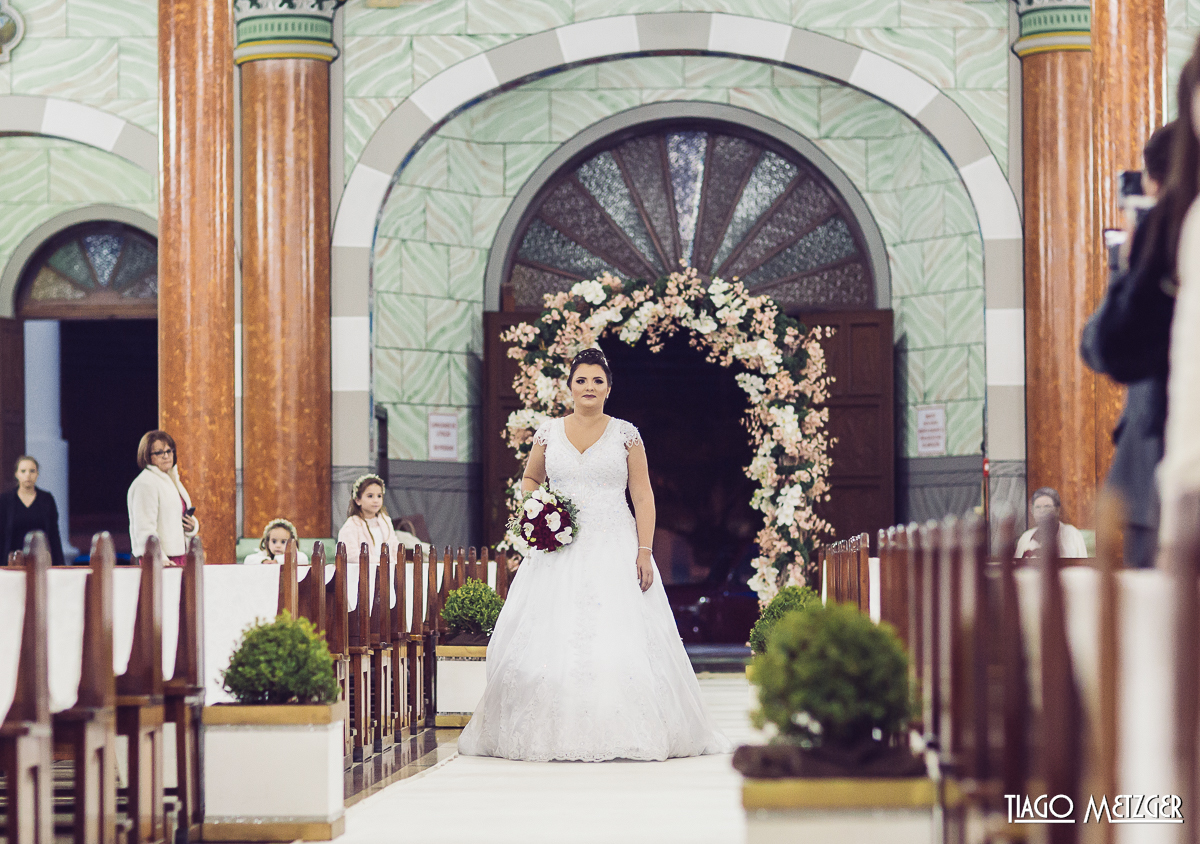 Casamento em Rio do Sul - Catedral São João Batista - Casamento - Fotografo de Casamento