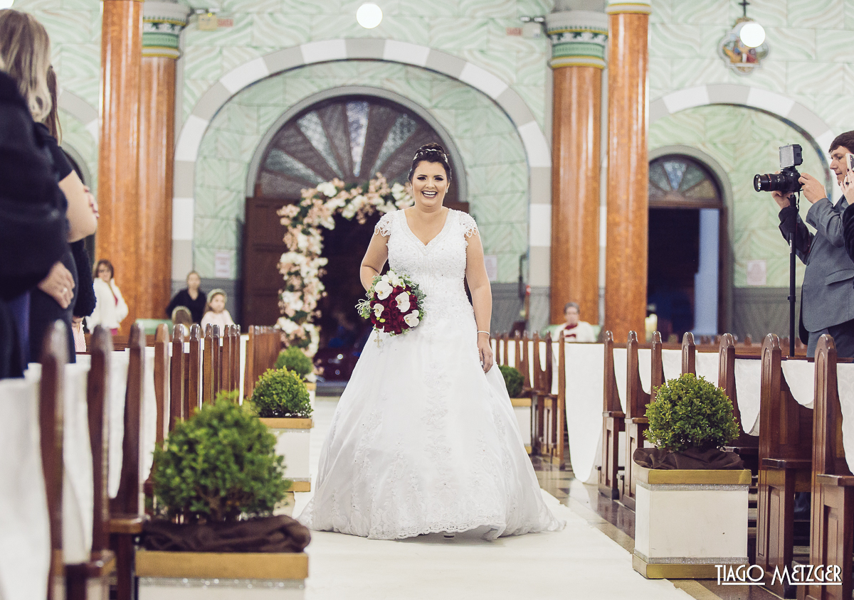 Casamento em Rio do Sul - Catedral São João Batista - Casamento - Fotografo de Casamento