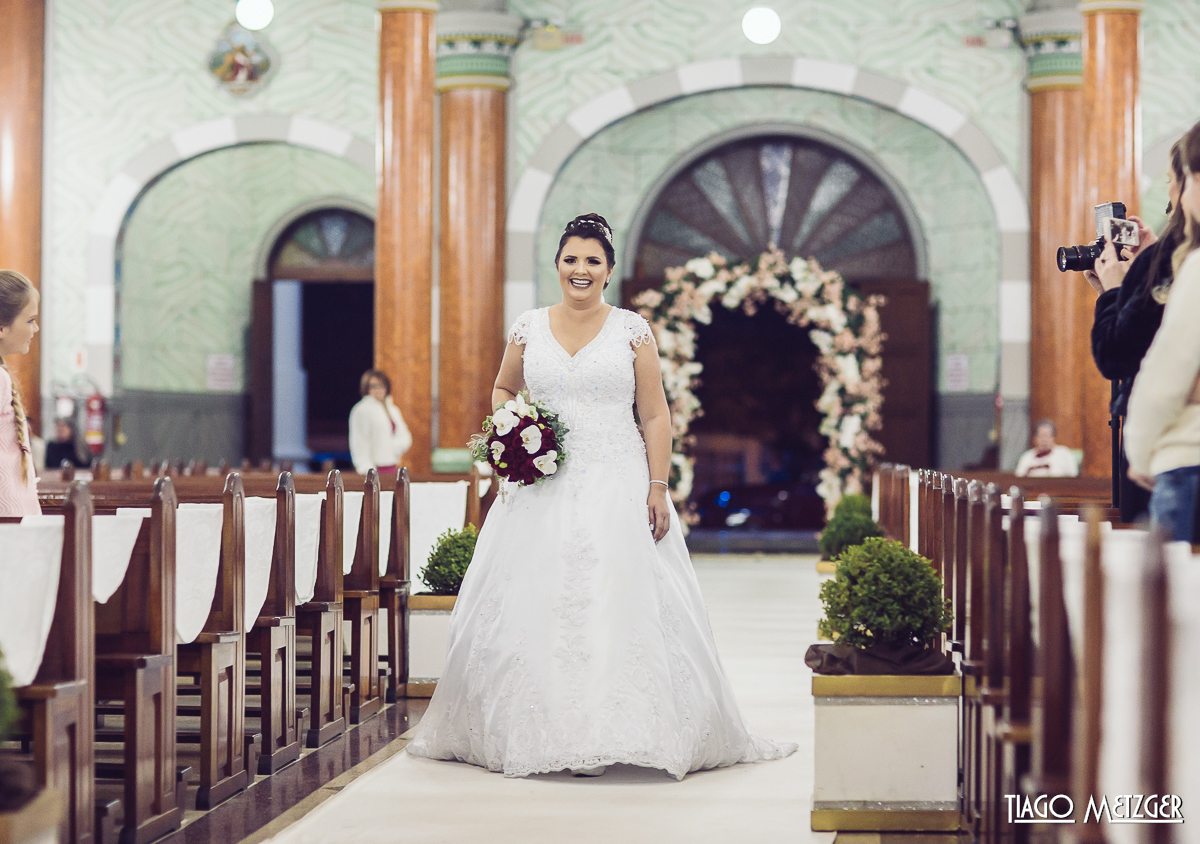 Casamento em Rio do Sul - Catedral São João Batista - Casamento - Fotografo de Casamento