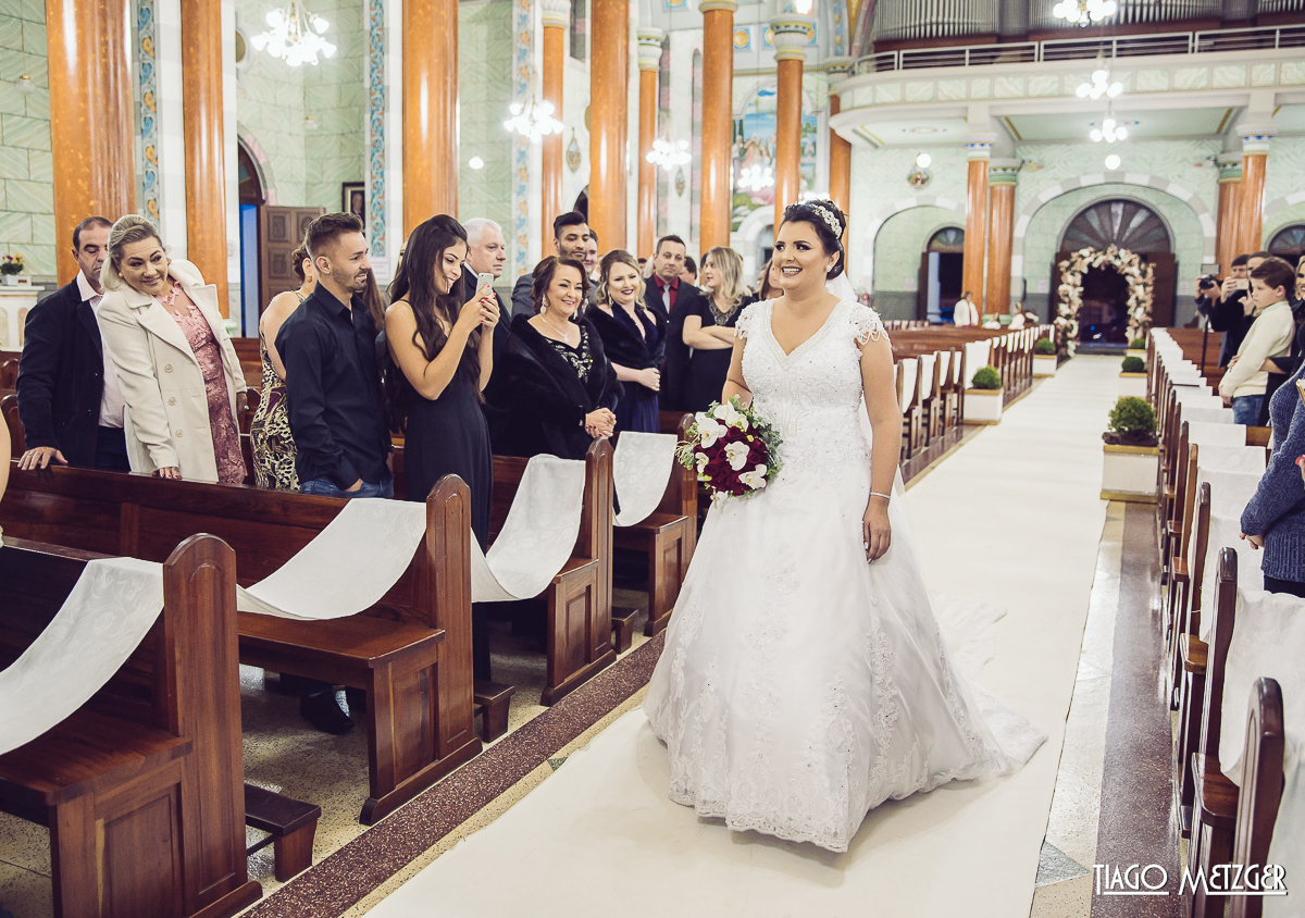 Casamento em Rio do Sul - Catedral São João Batista - Casamento - Fotografo de Casamento