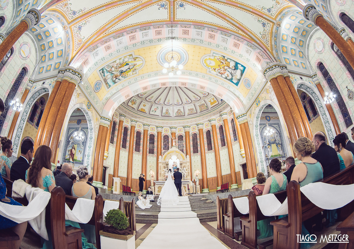 Casamento em Rio do Sul - Catedral São João Batista - Casamento - Fotografo de Casamento