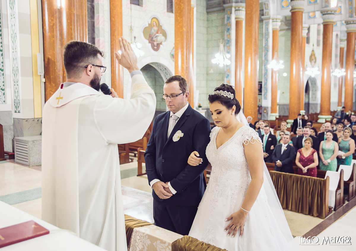 Casamento em Rio do Sul - Catedral São João Batista - Casamento - Fotografo de Casamento
