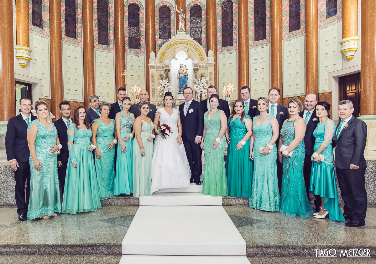 Casamento em Rio do Sul - Catedral São João Batista - Casamento - Fotografo de Casamento