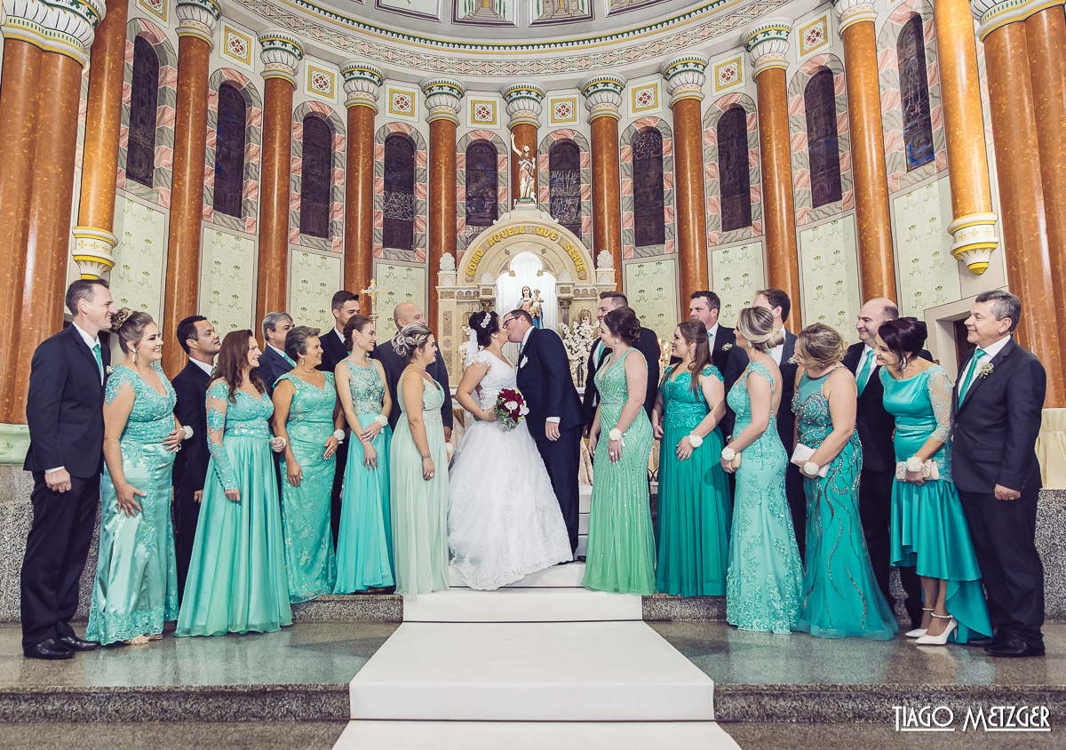 Casamento em Rio do Sul - Catedral São João Batista - Casamento - Fotografo de Casamento