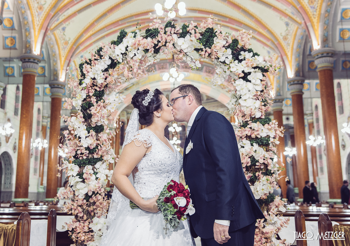 Casamento em Rio do Sul - Catedral São João Batista - Casamento - Fotografo de Casamento