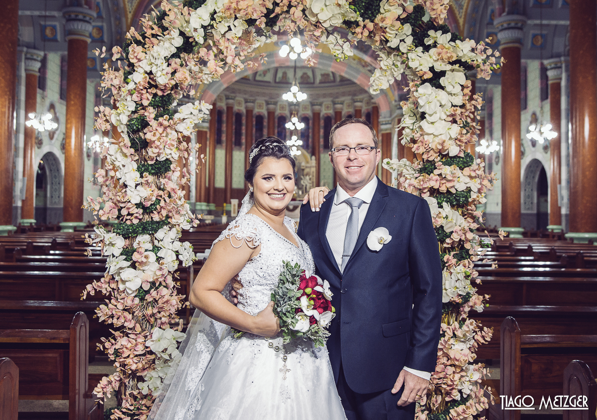 Casamento em Rio do Sul - Catedral São João Batista - Casamento - Fotografo de Casamento