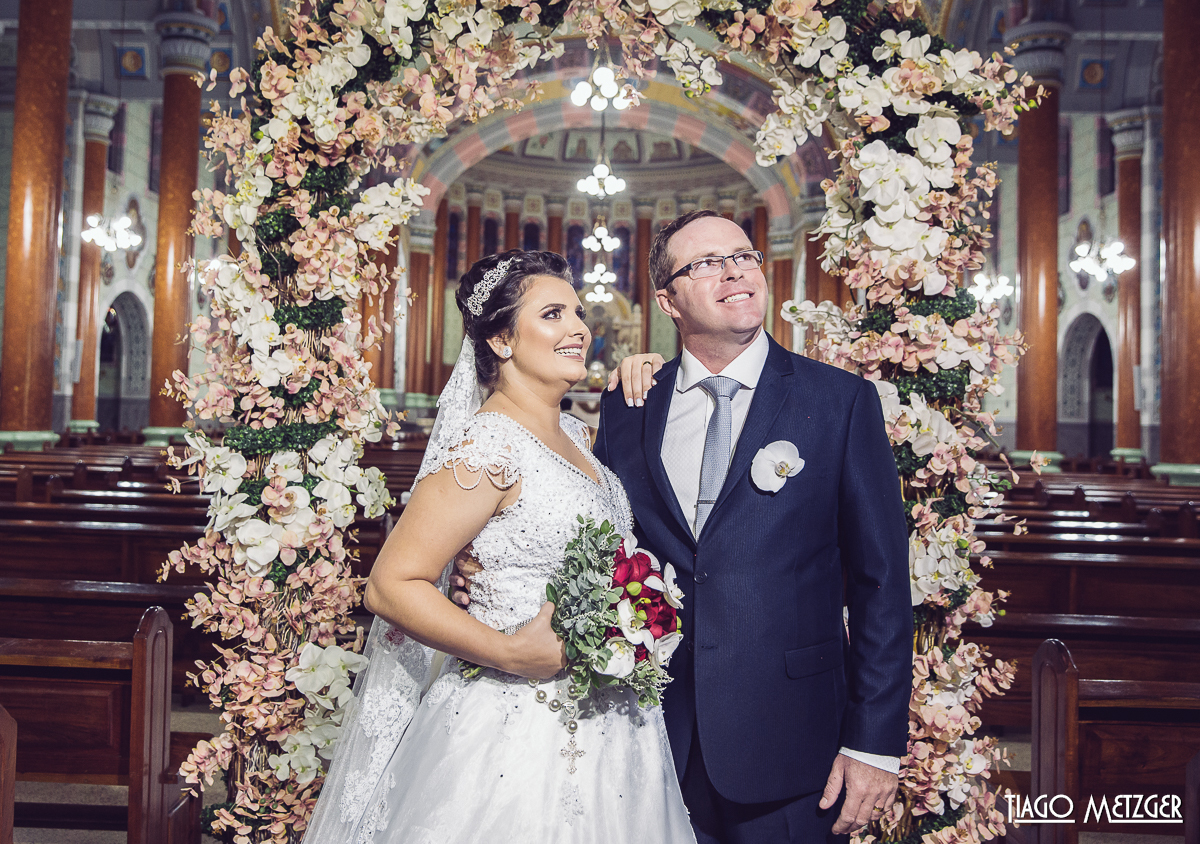 Casamento em Rio do Sul - Catedral São João Batista - Casamento - Fotografo de Casamento