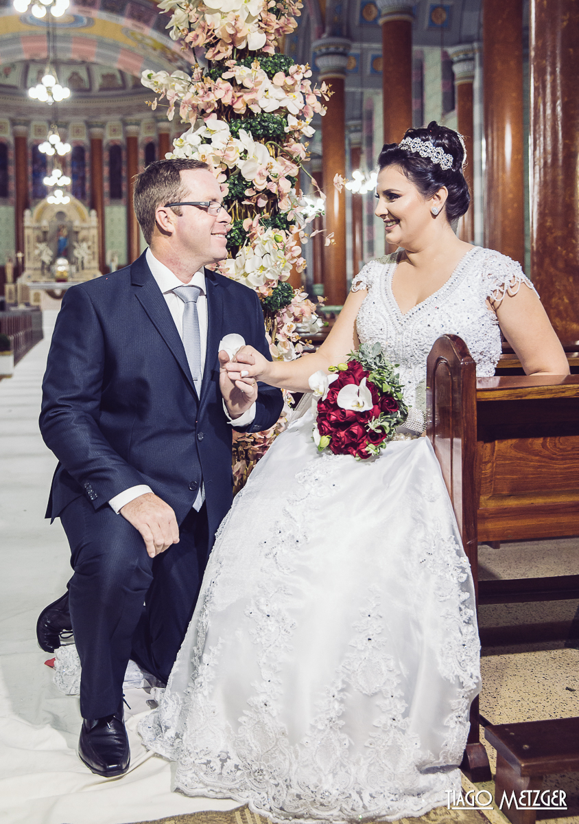 Casamento em Rio do Sul - Catedral São João Batista - Casamento - Fotografo de Casamento