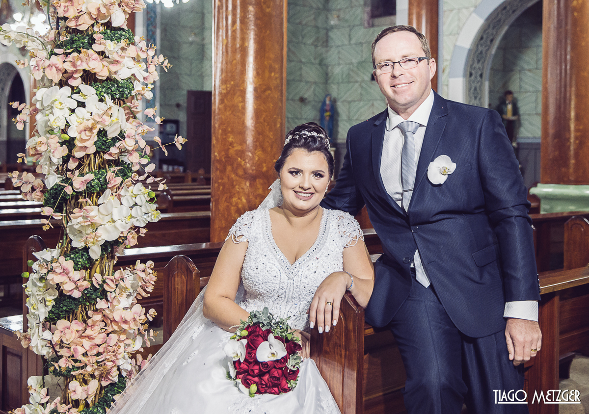 Casamento em Rio do Sul - Catedral São João Batista - Casamento - Fotografo de Casamento
