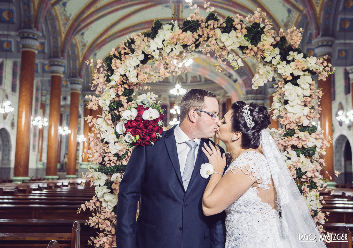 Casamento em Rio do Sul - Catedral São João Batista - Casamento - Fotografo de Casamento