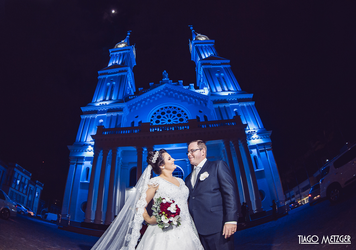 Casamento em Rio do Sul - Catedral São João Batista - Casamento - Fotografo de Casamento