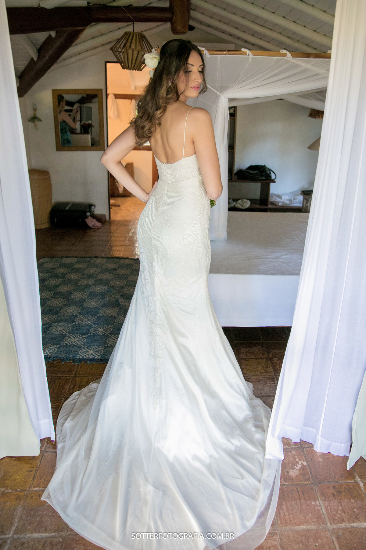 vestido da noiva casamento em trancoso casa de lia sotter fotografia