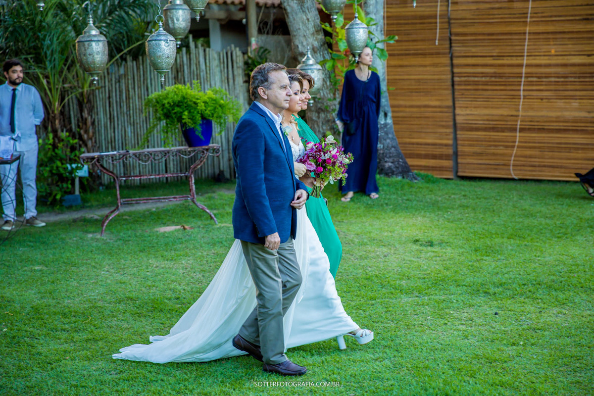 ENTRADA DA NOIVA POR SOTTER FOTOGRAFIA EM TRANCOSO