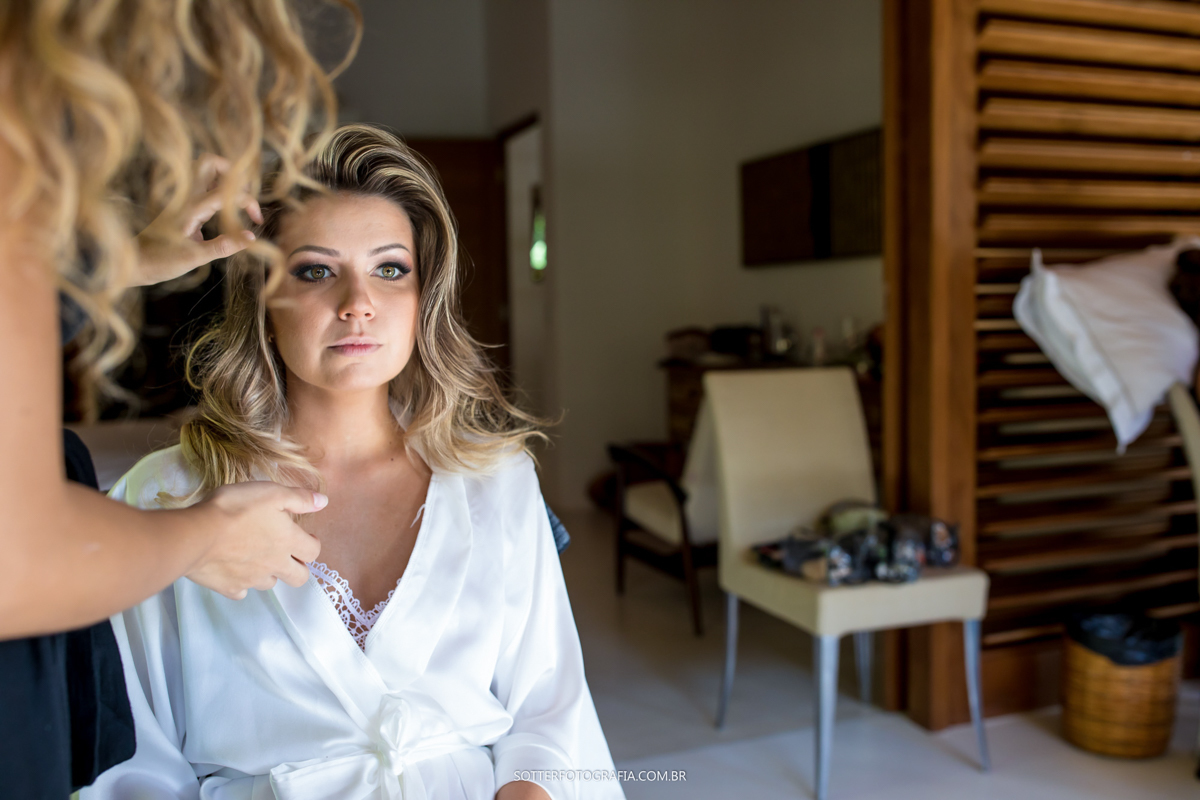 SOTTER FOTOGRAFIA casamento em TRANCOSO BAHIA making off noiva