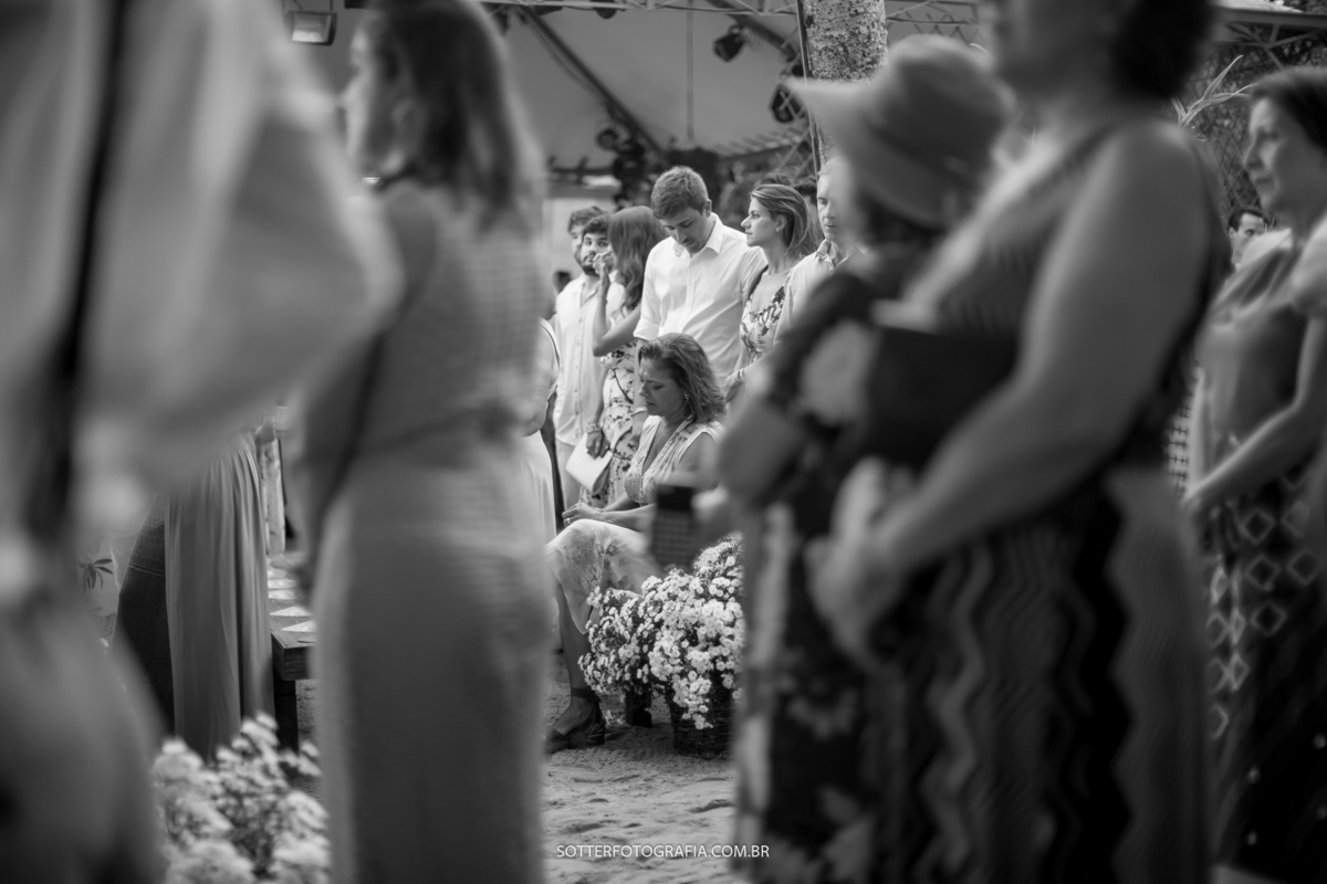 convidados no casamento em arraial dajuda 