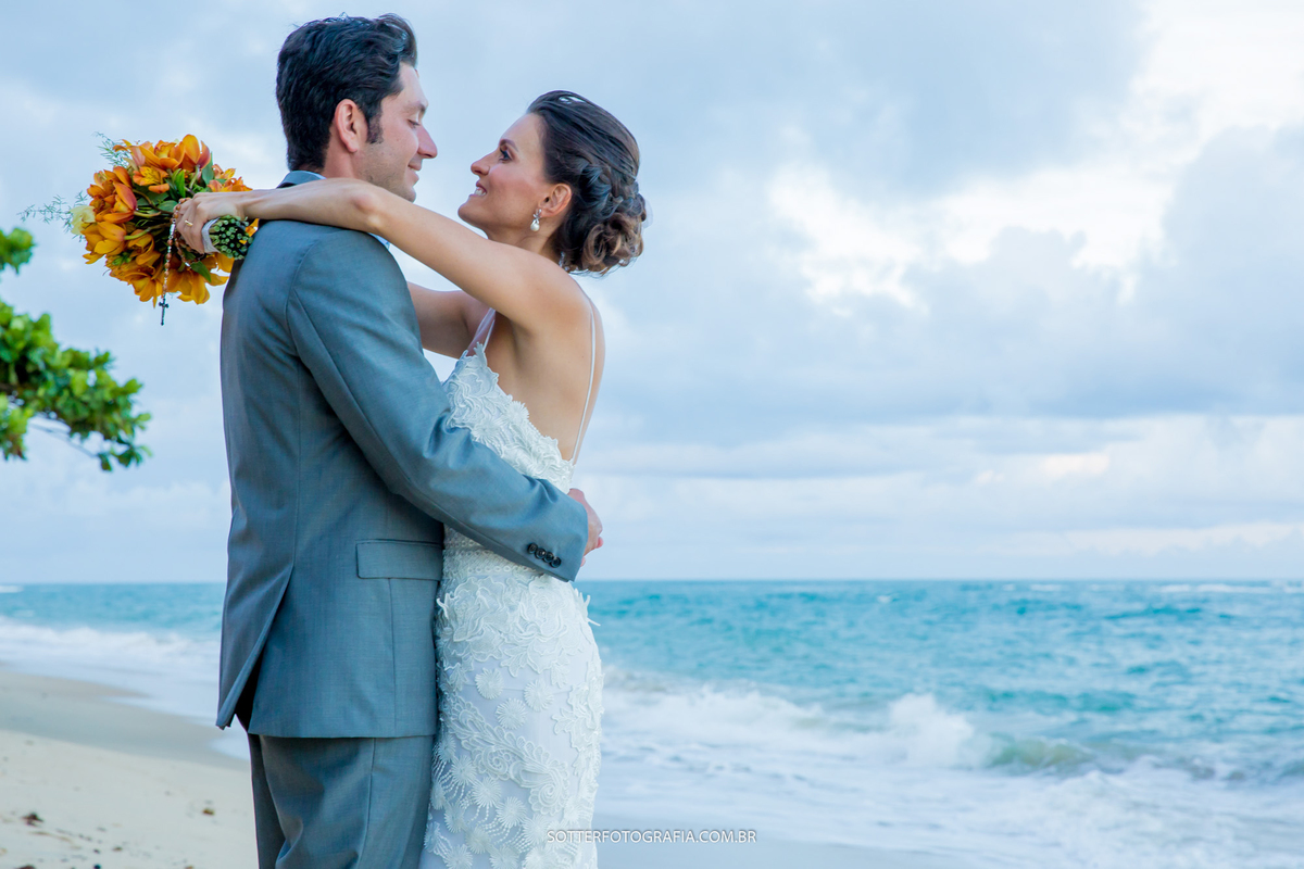 fotos após cerimonia na praia SOTTER FOTOGRAFIA 
