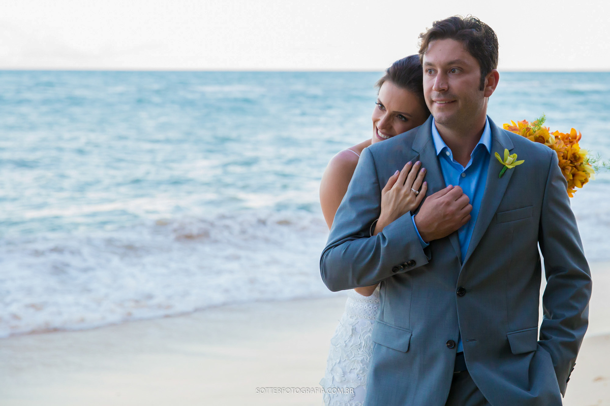 EU VOCÊ O MAR E ELA, CASAMENTO EM ARRAIAL DAJUDA BAHIA SOTTER FOTOGRAFIA 
