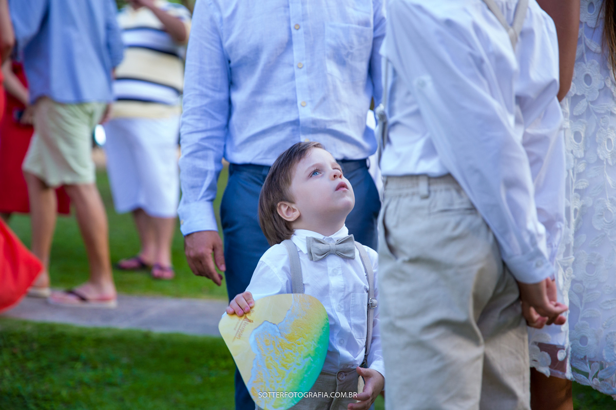 pagem brincando antes do casamento 
