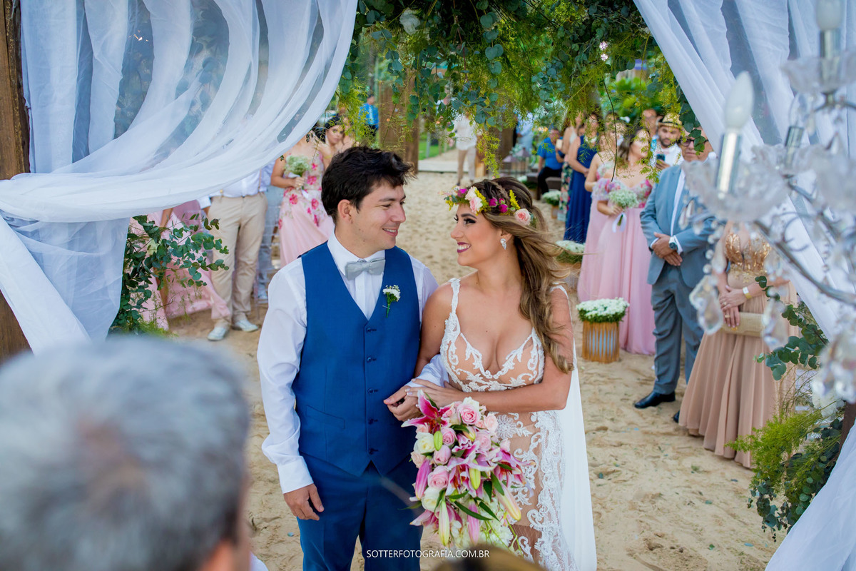casamento em arraial dajuda noivos sotter fotografia