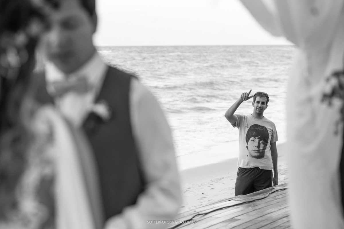 casamento na praia de arraial dajuda mar sotter fotografia
