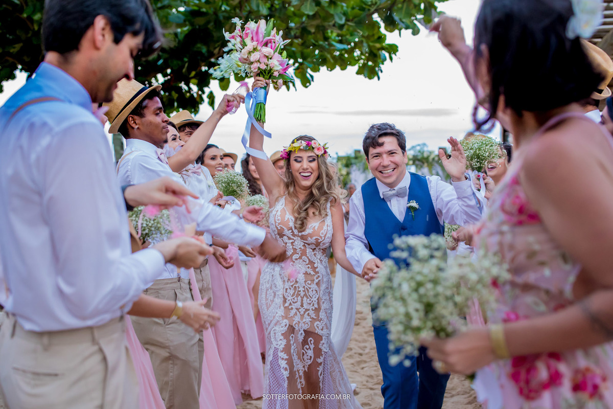 casamento em praia de arraial dajuda sotter fotografia