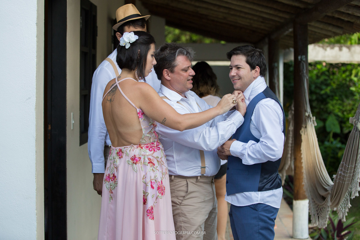 casamento em arraial dajuda noivo sotter fotografia