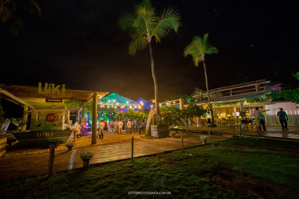 festa de casamento  na praia uiki arraial dajuda sotter fotografia