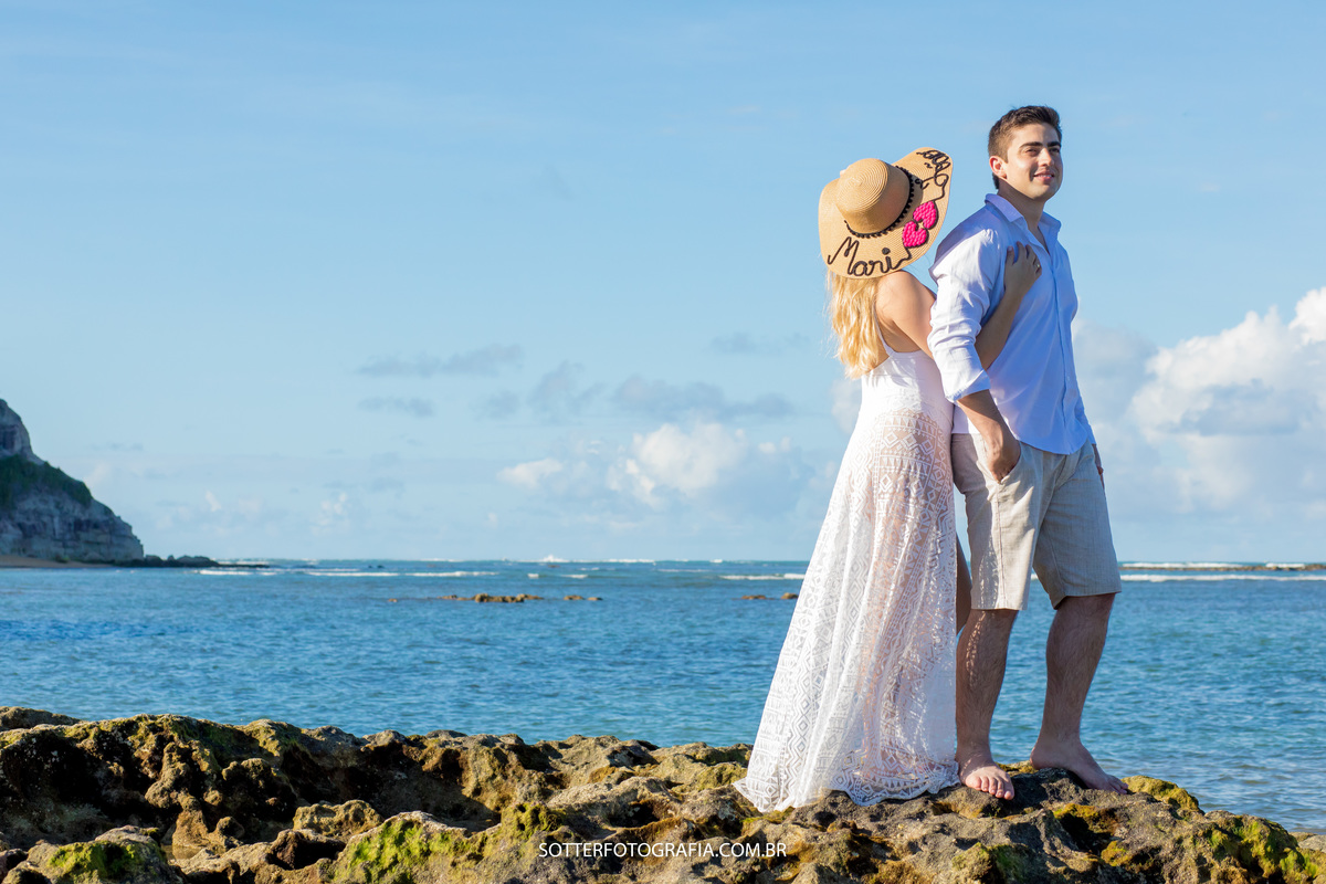 save the date realizado na praia do espelho feito pela sotter fotografia 