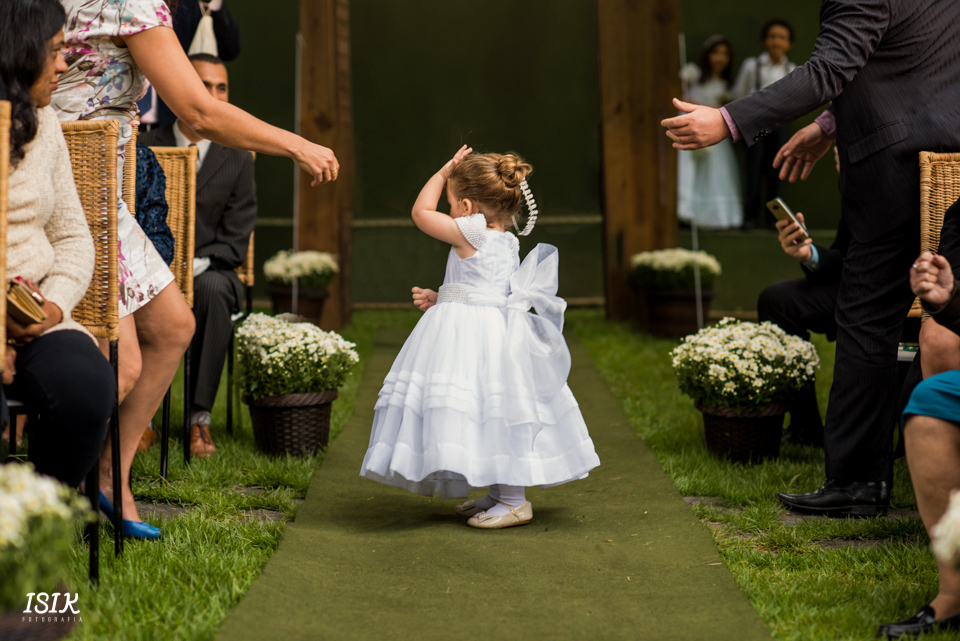 entrada da dama no casamento